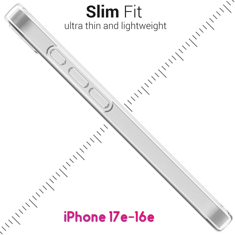 قاب ژله ای شفاف iPhone 17e