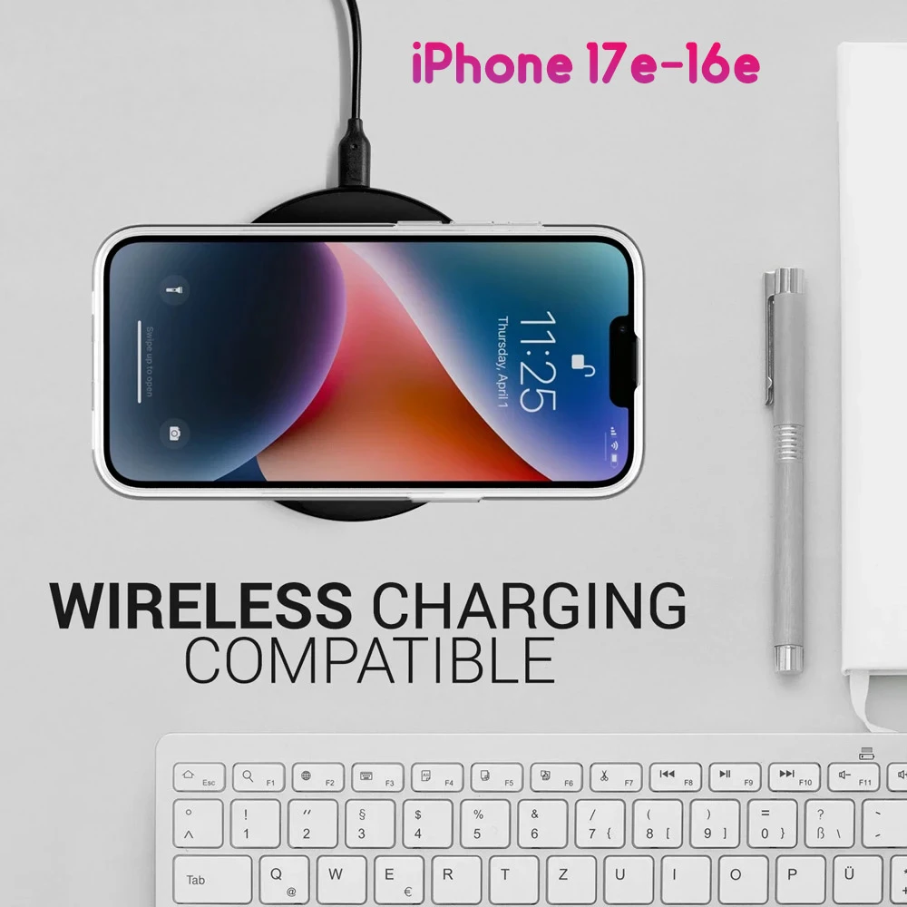 قاب ژله ای شفاف iPhone 17e