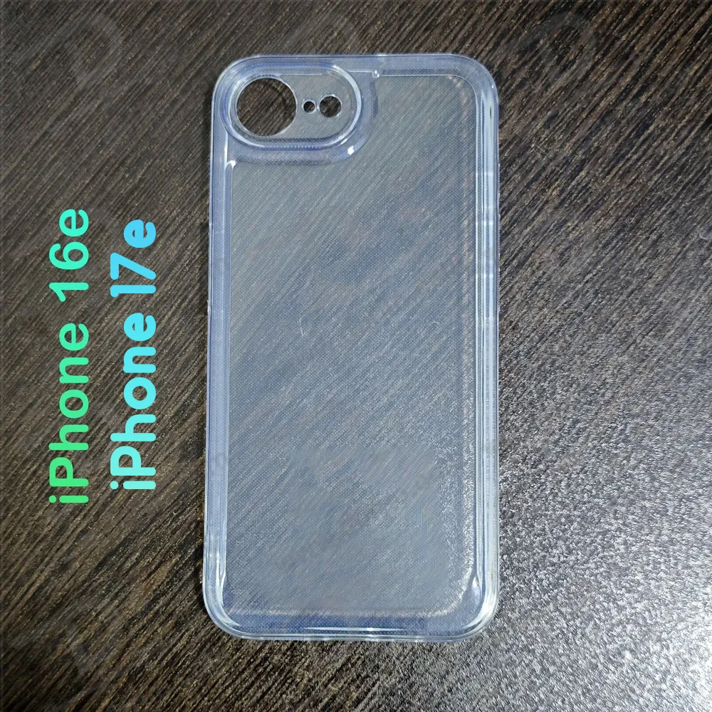 قاب ژله‌ای شفاف فول کاور iPhone 17e