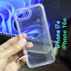 قاب ژله‌ای شفاف فول کاور iPhone 17e