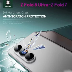 محافظ لنز رینگی Galaxy Z Fold 8 Ultra مدل Classic مارک Green Lion