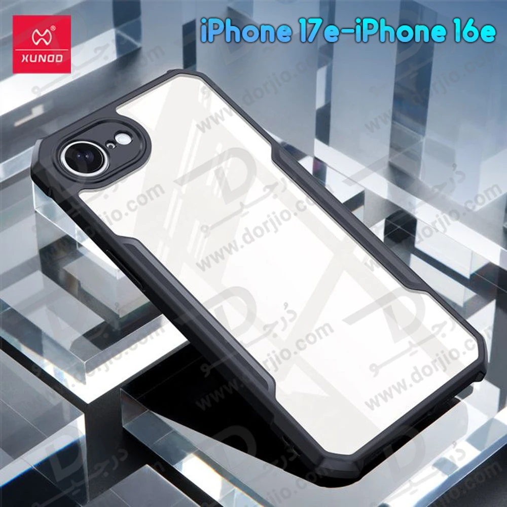کریستال شیلد شفاف iPhone 17e مارک XUNDD سری Beatle