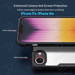 کریستال شیلد شفاف iPhone 17e مارک XUNDD سری Beatle