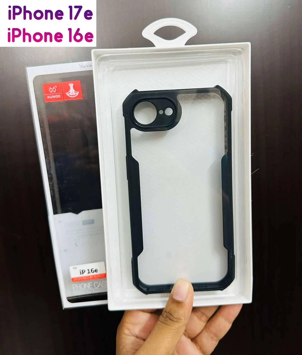 کریستال شیلد شفاف iPhone 17e مارک XUNDD سری Beatle