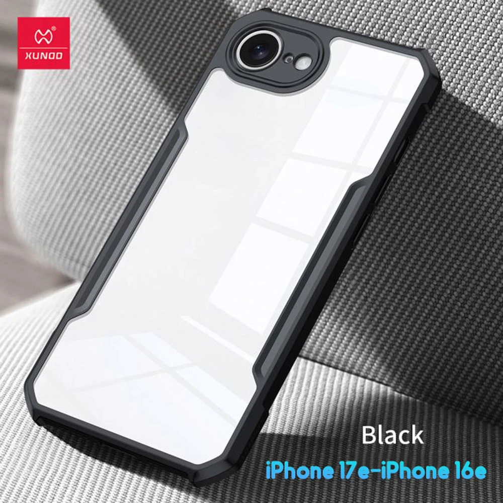 کریستال شیلد شفاف iPhone 17e مارک XUNDD سری Beatle