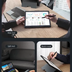کیف کلاسوری Galaxy Tab S9 با صفحه کلید بلوتوثی برند نیلکین مدل Bumper Combo