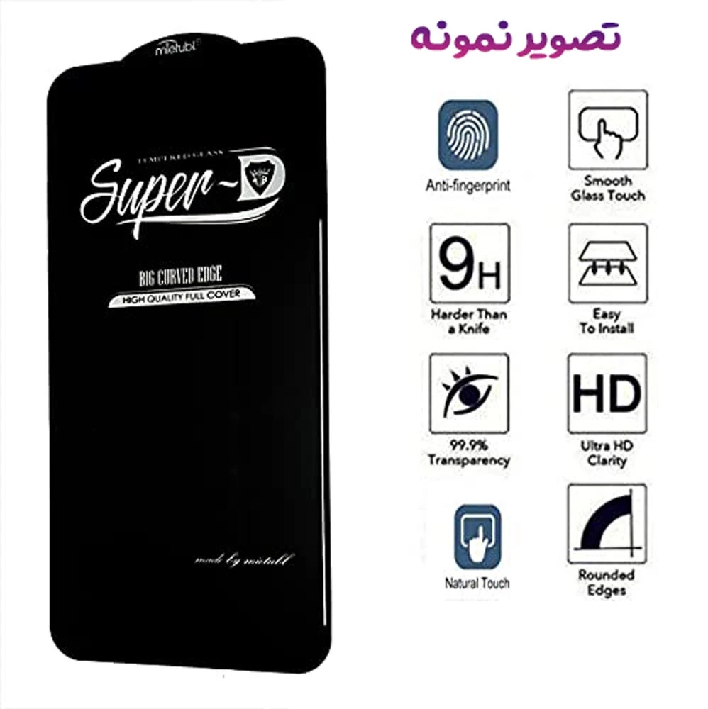 گلس Super-D شیشه ای Galaxy Z Fold 8 Ultra مارک Mietubl ( برای صفحه نمایش بیرونی )