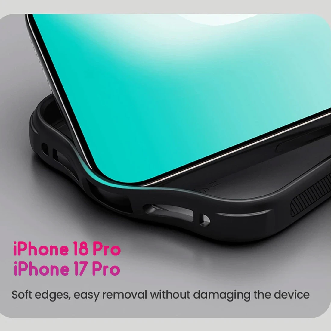 قاب ضدضربه دودی iPhone 18 Pro مارک نیلکین مدل Super Frosted Shield Pro Clear