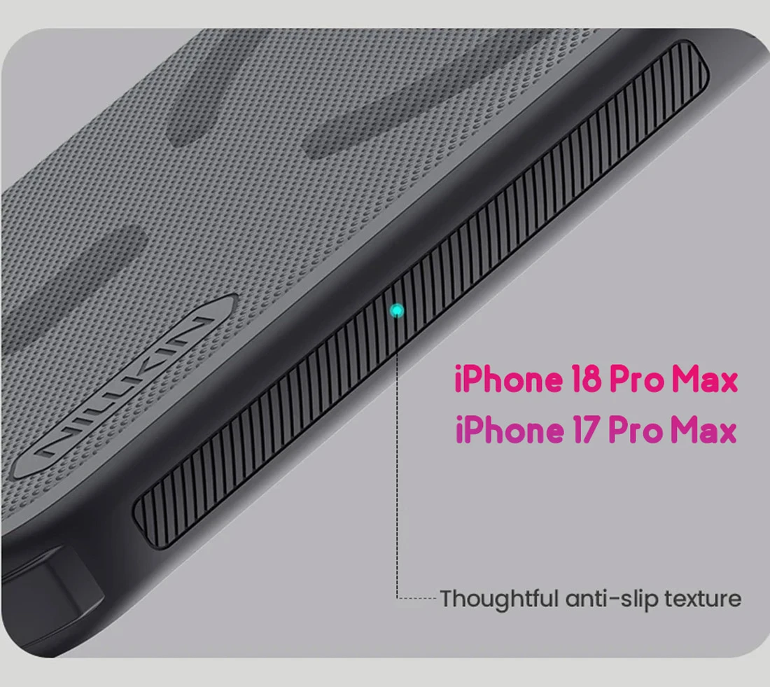 قاب ضدضربه دودی مگنتی iPhone 18 Pro Max مارک نیلکین مدل Super Frosted Shield Pro Clear Magnetic قاب ضدضربه دودی مگنتی iPhone 18 Pro Max مارک نیلکین مدل Super Frosted Shield Pro Clear Magnetic