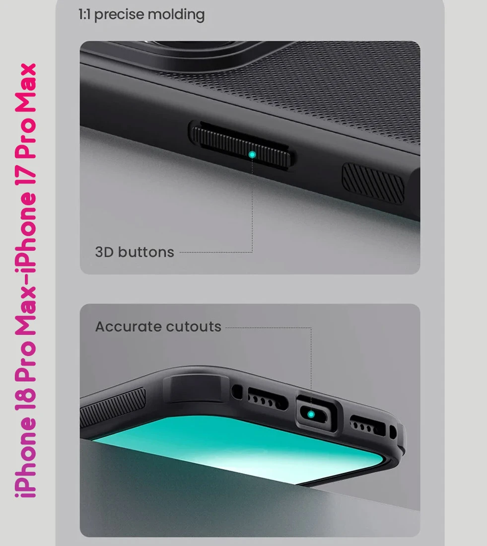 قاب ضدضربه مگنتی iPhone 18 Pro مارک نیلکین مدل Super Frosted Shield Pro Magnetic قاب ضدضربه مگنتی iPhone 18 Pro مارک نیلکین مدل Super Frosted Shield Pro Magnetic