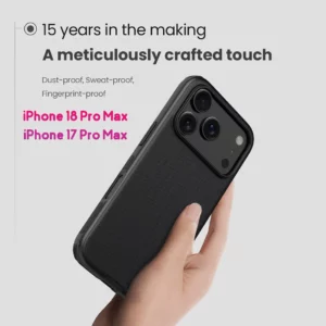 قاب ضدضربه مگنتی iPhone 18 Pro Max مارک نیلکین مدل Super Frosted Shield Pro Magnetic