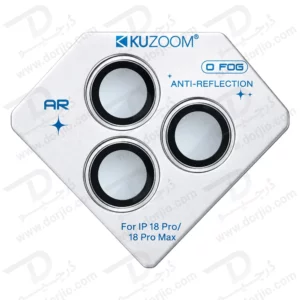 محافظ لنز دوربین رینگی فلزی iPhone 18 Pro مارک KUZOOM