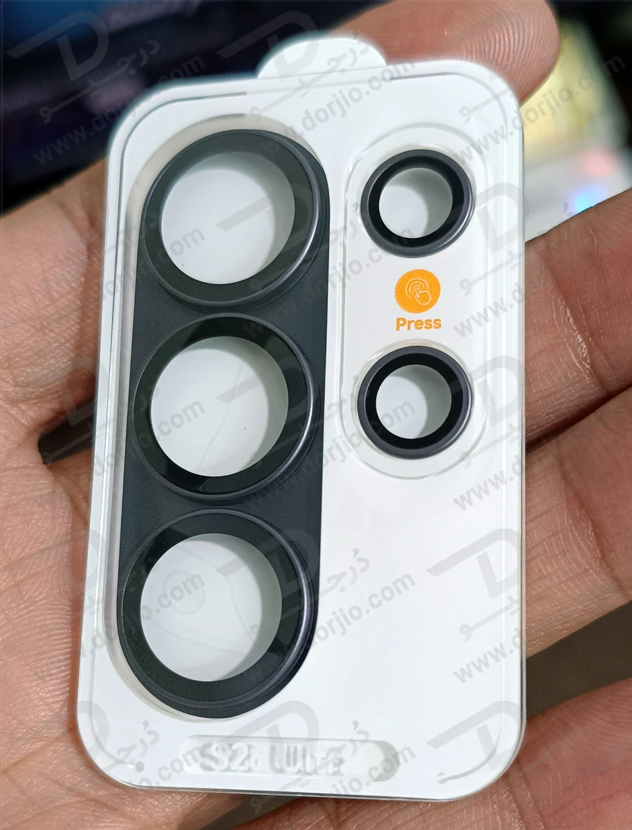 محافظ لنز دوربین فول کاور Galaxy S26 Ultra مارک KUZOOM