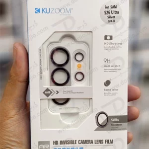 محافظ لنز دوربین فول کاور Galaxy S26 Ultra مارک KUZOOM