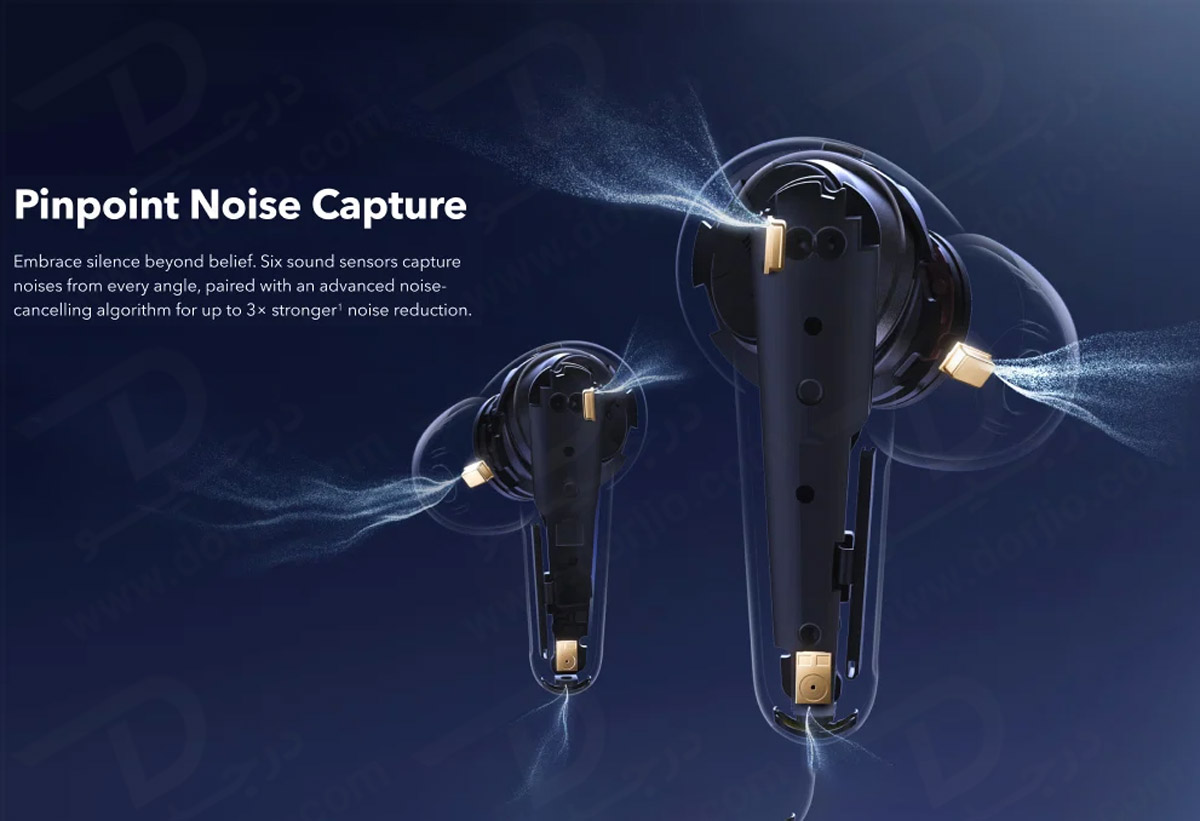 هندزفری بلوتوثی Anker Soundcore Liberty 4 Pro A3954 | نویز کنسلینگ ANC