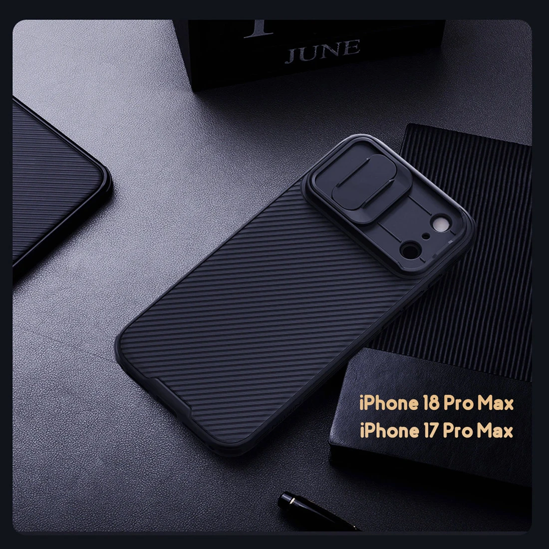 گارد ضدضربه iPhone 18 Pro Max مارک نیلکین مدل Camshield Pro