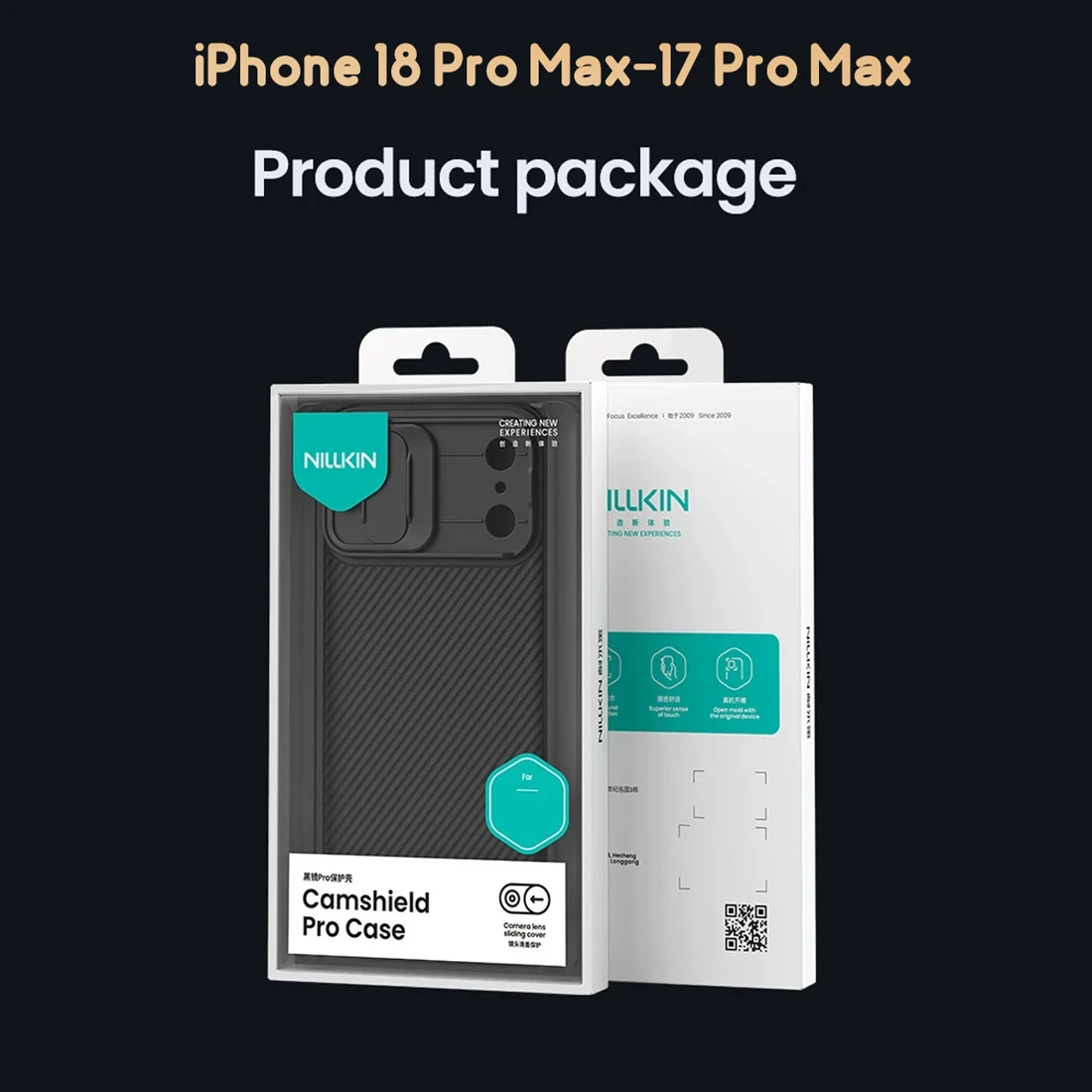 گارد ضدضربه iPhone 18 Pro Max مارک نیلکین مدل Camshield Pro