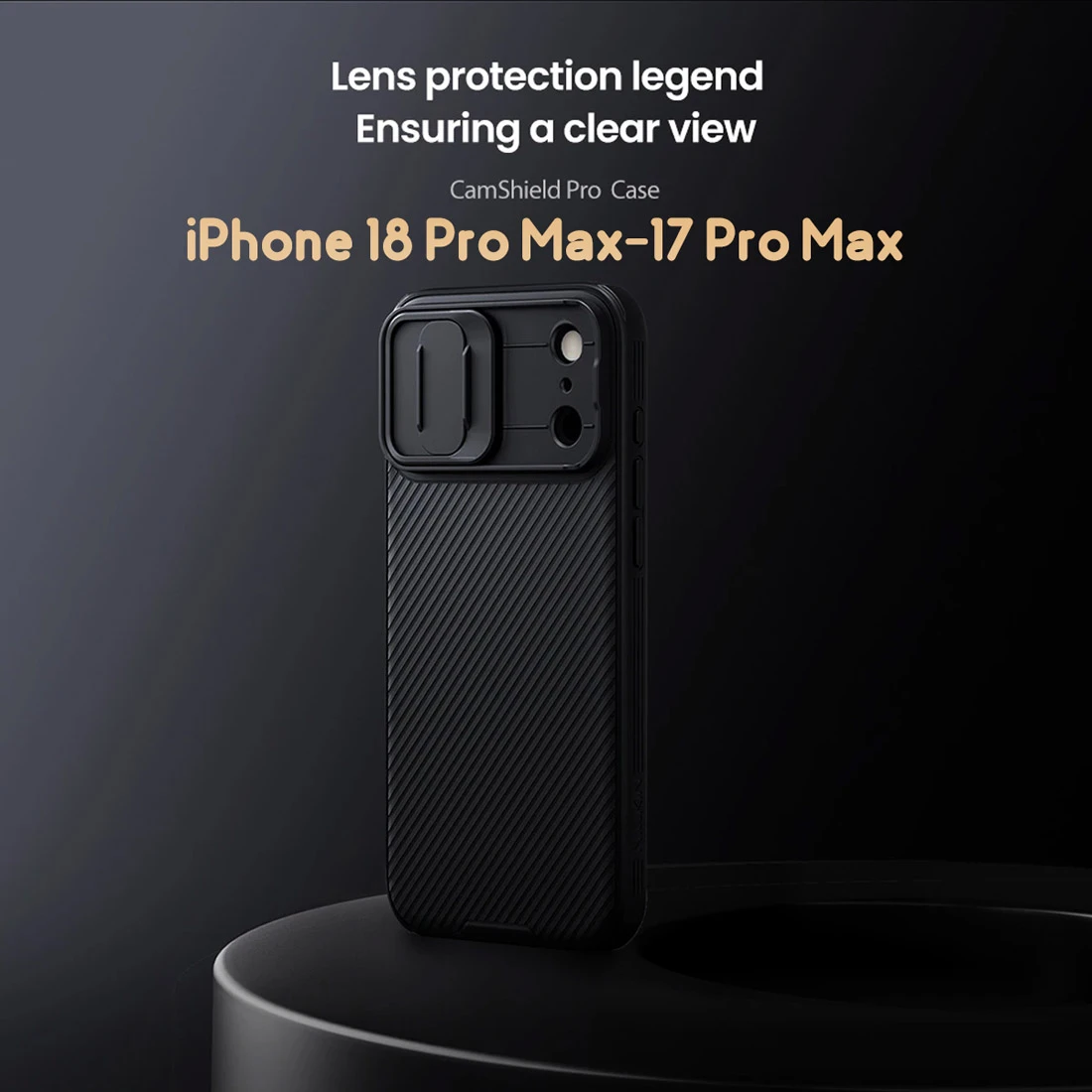 گارد ضدضربه iPhone 18 Pro Max مارک نیلکین مدل Camshield Pro