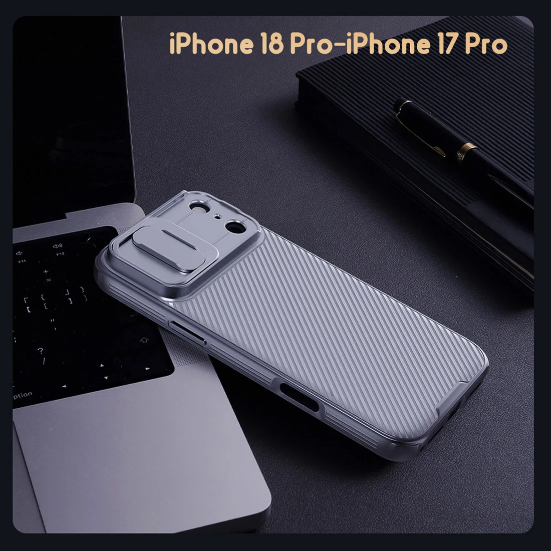 گارد ضدضربه iPhone 18 Pro مارک نیلکین مدل Camshield Pro