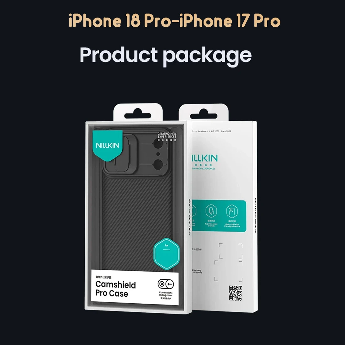 گارد ضدضربه iPhone 18 Pro مارک نیلکین مدل Camshield Pro