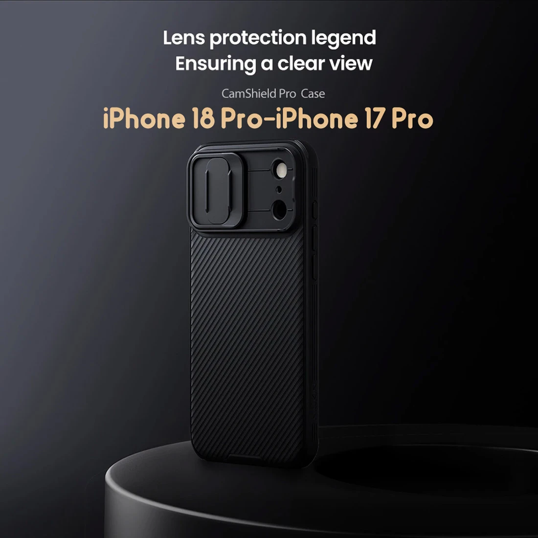 گارد ضدضربه iPhone 18 Pro مارک نیلکین مدل Camshield Pro