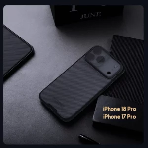 گارد ضدضربه دودی iPhone 18 Pro مارک نیلکین مدل Camshield Pro Clear
