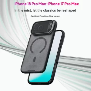گارد مگنتی دودی کمرا استند iPhone 18 Pro Max مارک نیلکین مدل CamShield Prop Magnetic