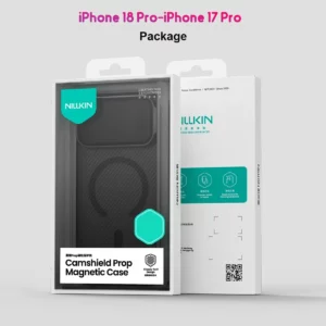 گارد مگنتی دودی کمرا استند iPhone 18 Pro مارک نیلکین مدل CamShield Prop Magnetic