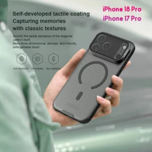 گارد مگنتی دودی کمرا استند iPhone 18 Pro مارک نیلکین مدل CamShield Prop Magnetic
