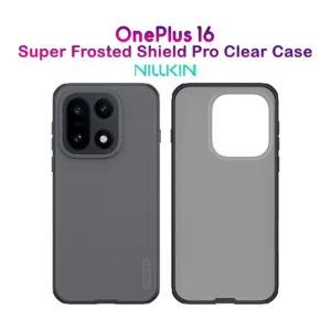 قاب ضدضربه دودی OnePlus 16 مارک نیلکین مدل Super Frosted Shield Pro Clear