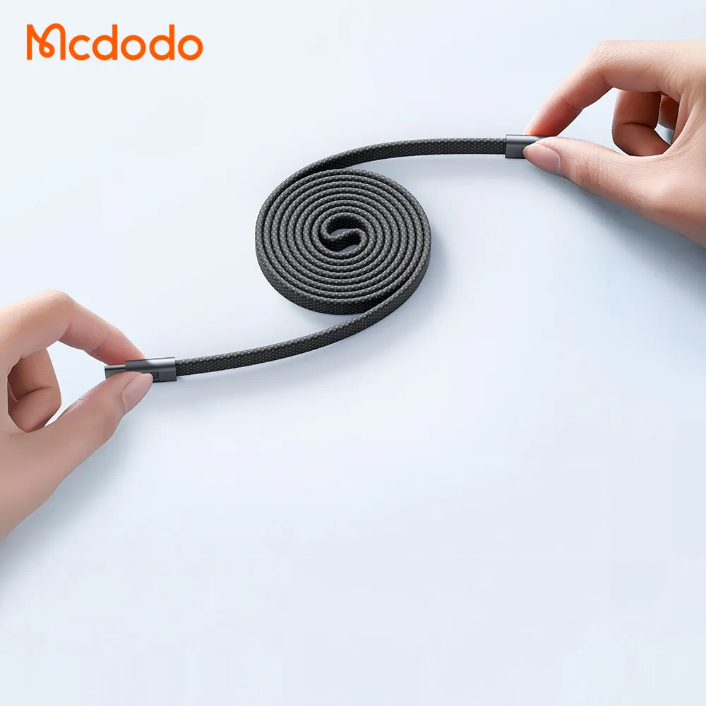 کابل شارژ 240 وات 5 آمپر بدنه مگنتی Type-C به Type-C طول 1.2 متر برند مک دودو مدل CA-9900