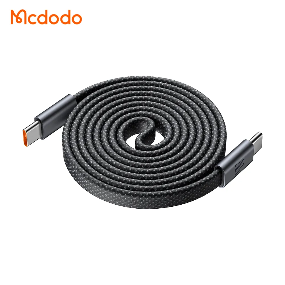 کابل شارژ 240 وات 5 آمپر بدنه مگنتی Type-C به Type-C طول 1.2 متر برند مک دودو مدل CA-9900