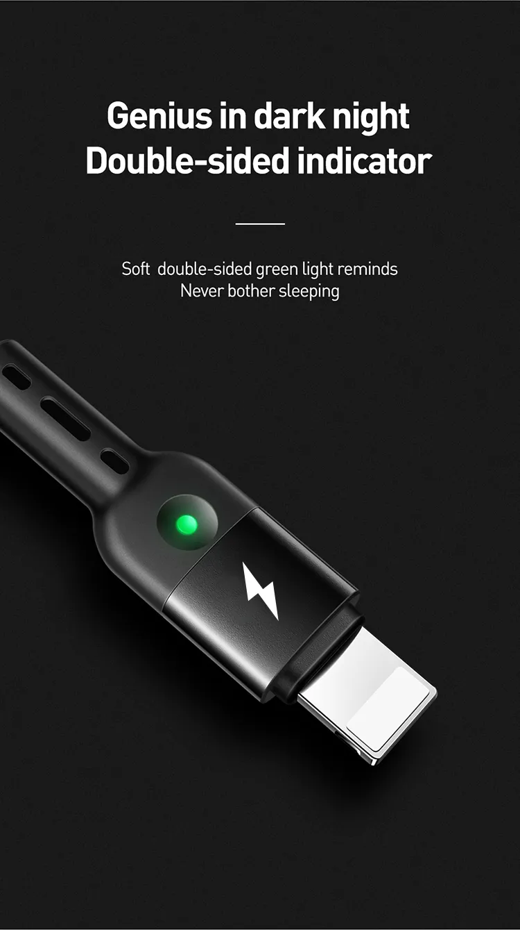 کابل شارژ و انتقال داده بدنه فنری 10 وات 2 آمپر USB به Lightning طول 1.8 متر برند مک دودو مدل CA-6410