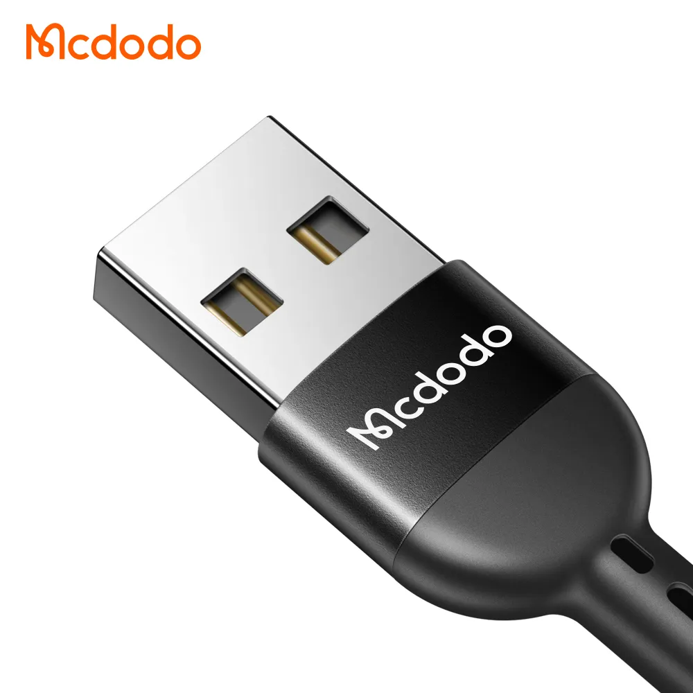 کابل شارژ و انتقال داده بدنه فنری 10 وات 2 آمپر USB به Type-C طول 1.8 متر برند مک دودو مدل CA-6420