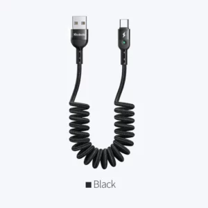 کابل شارژ و انتقال داده بدنه فنری 10 وات 2 آمپر USB به Type-C طول 1.8 متر برند مک دودو مدل CA-6420