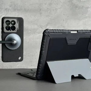 کیف کلاسوری iPad Pro 13 2025 با صفحه کلید بلوتوثی برند نیلکین مدل Bumper Combo