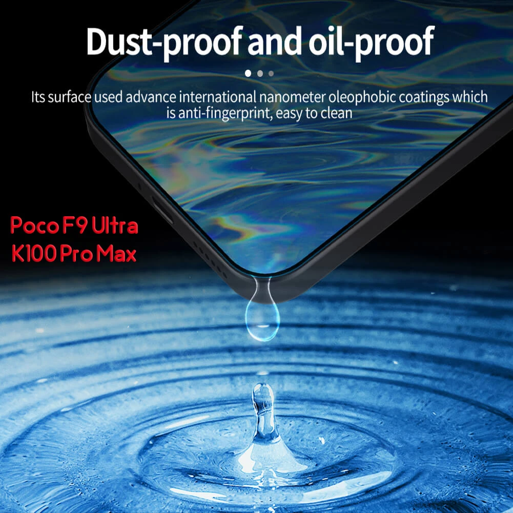 گلس شیشه‌ای Poco F9 Ultra مارک نیلکین مدل H+Pro