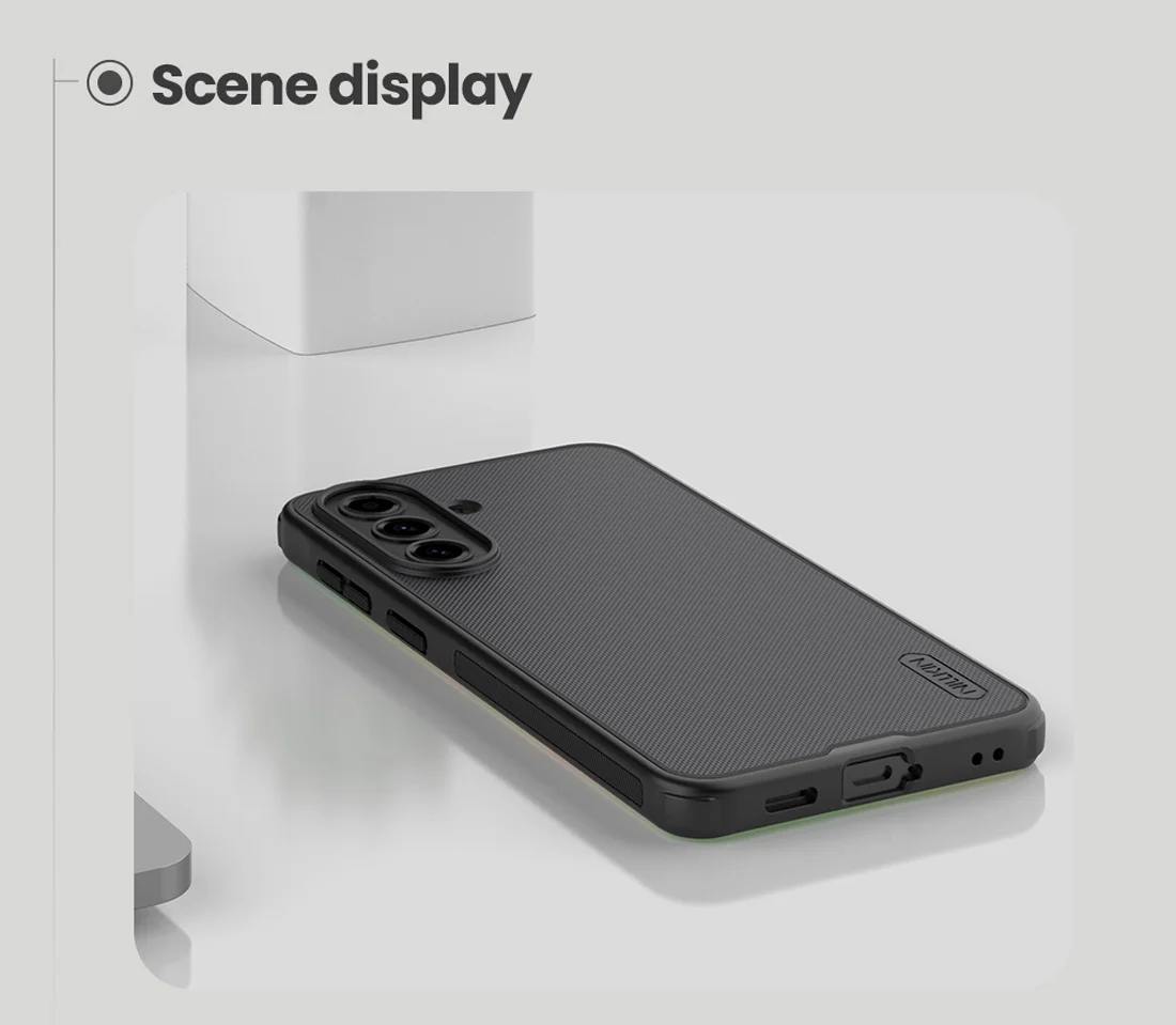 قاب ضدضربه مگنتی Galaxy A57 مارک نیلکین مدل Super Frosted Shield Pro Magnetic