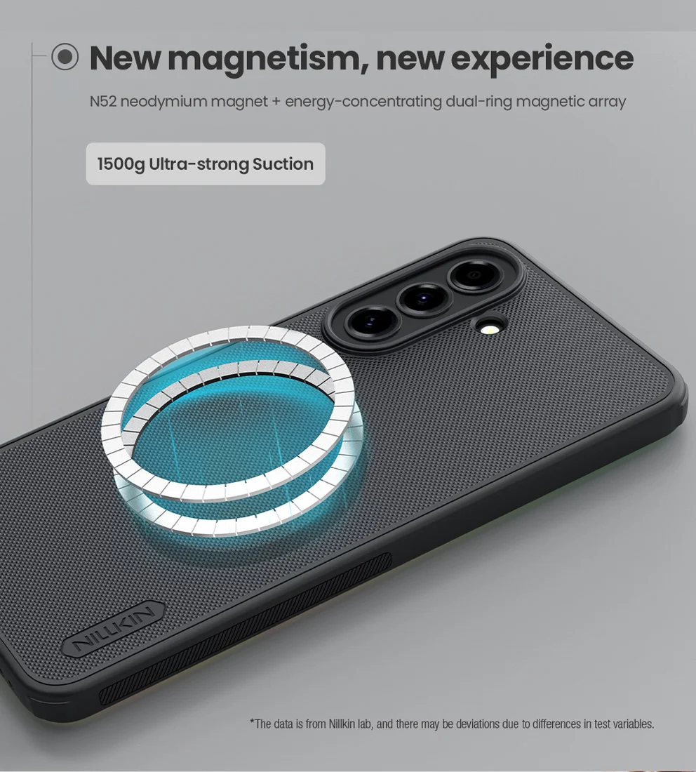 قاب ضدضربه مگنتی Galaxy A57 مارک نیلکین مدل Super Frosted Shield Pro Magnetic