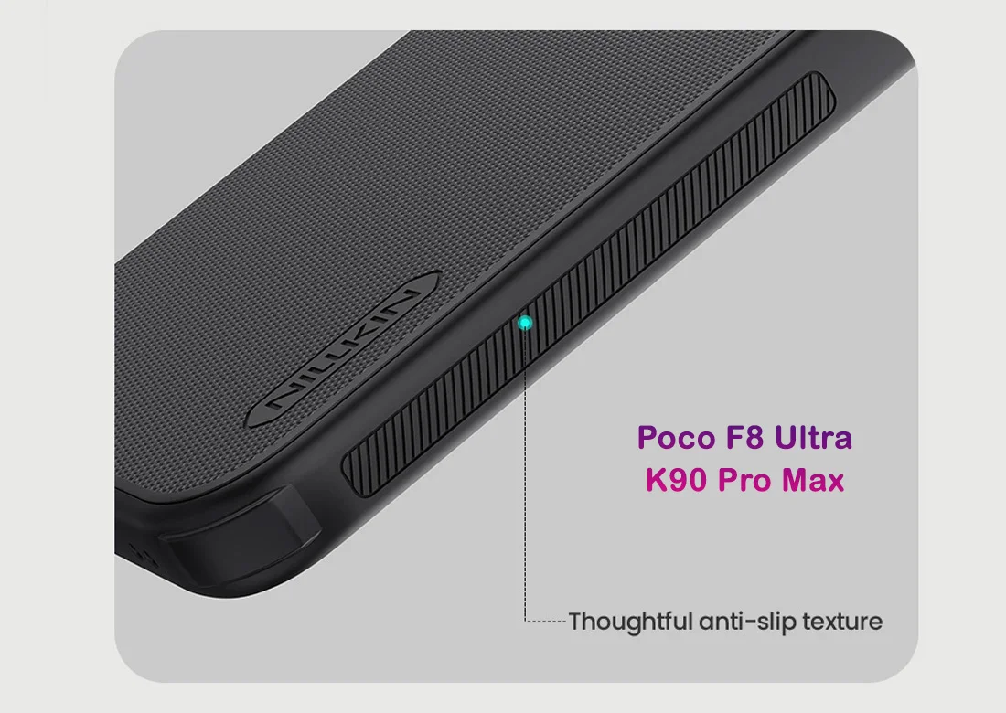 قاب ضدضربه مگنتی Poco F8 Ultra مارک نیلکین مدل Super Frosted Shield Pro Magnetic قاب ضدضربه مگنتی Poco F8 Ultra مارک نیلکین مدل Super Frosted Shield Pro Magnetic