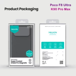 قاب ضدضربه مگنتی Poco F8 Ultra مارک نیلکین مدل Super Frosted Shield Pro Magnetic