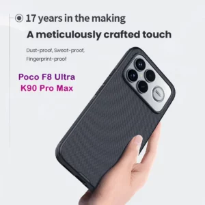 قاب ضدضربه مگنتی Poco F8 Ultra مارک نیلکین مدل Super Frosted Shield Pro Magnetic